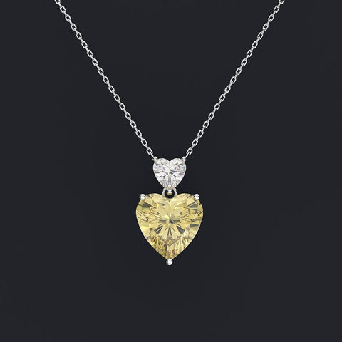 HEART TO HEART PENDANT NECKLACE