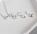 PERSONALISED INITIAL LETTER PENDANT NECKLACE - House of Pascal