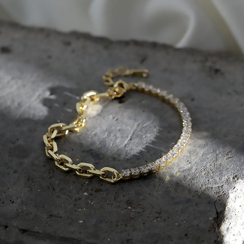 BETTER HALF CUBAN LINK BRACELET