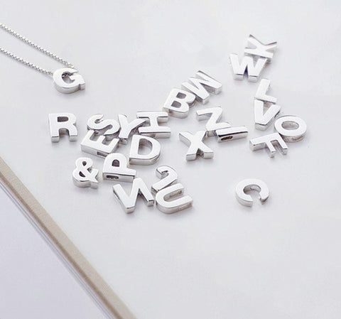 INDIVIDUAL INITIAL LETTER CHARM - House of Pascal