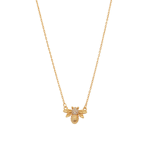 QUEEN BEE PENDANT NECKLACE - House of Pascal