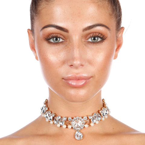 PEARL OF WONDER CHOKER - House of Pascal