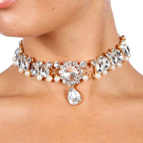 PEARL OF WONDER CHOKER - House of Pascal