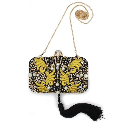 SUNSHINE ON A RAINY DAY CLUTCH BAG - House of Pascal